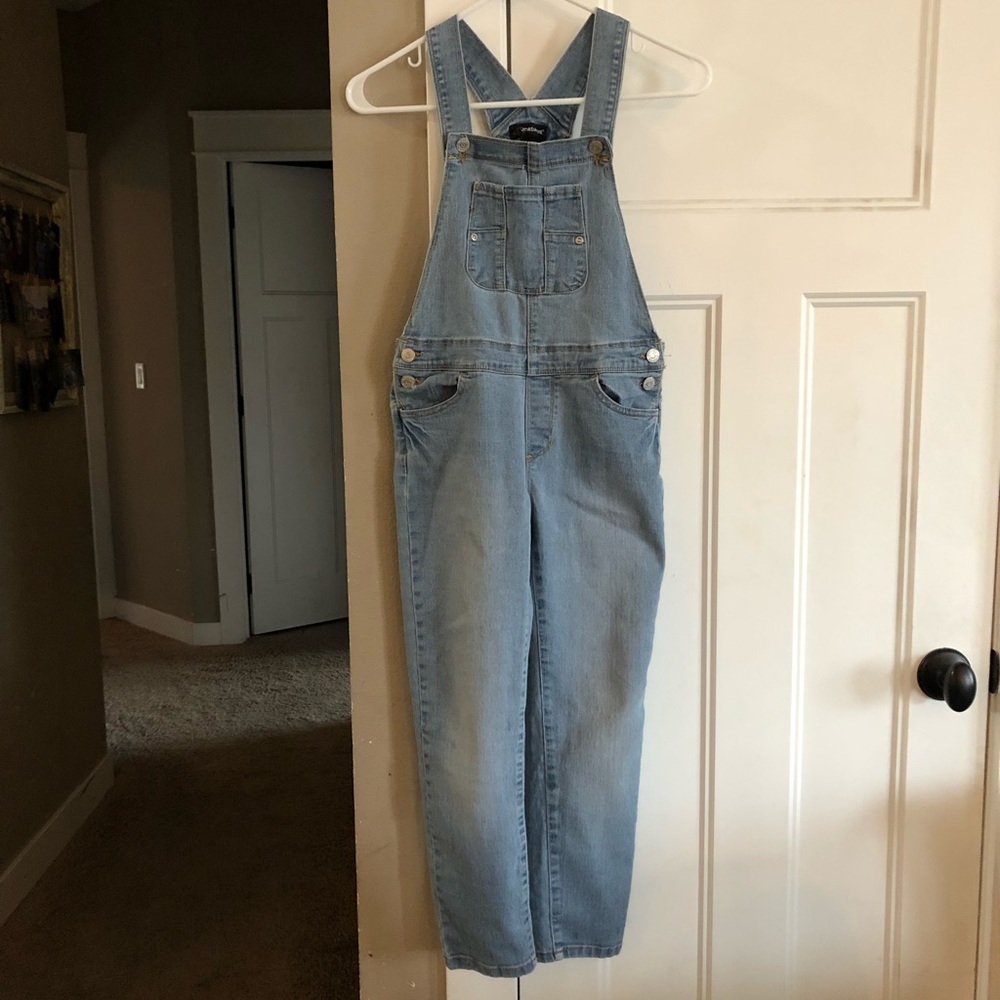 Girl’s 7/8 Jordache Jean Overalls, Like New